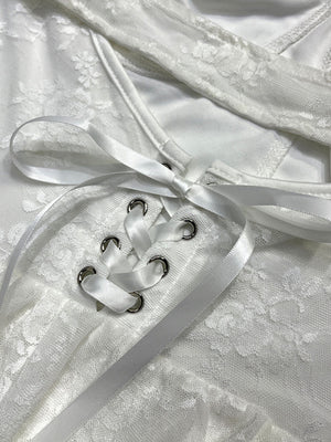 Lace Ruffle Sexy Mini&Short Dresses