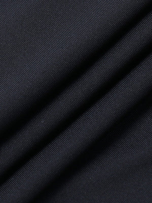 Hollow Lace Black Slightly Flared Pants