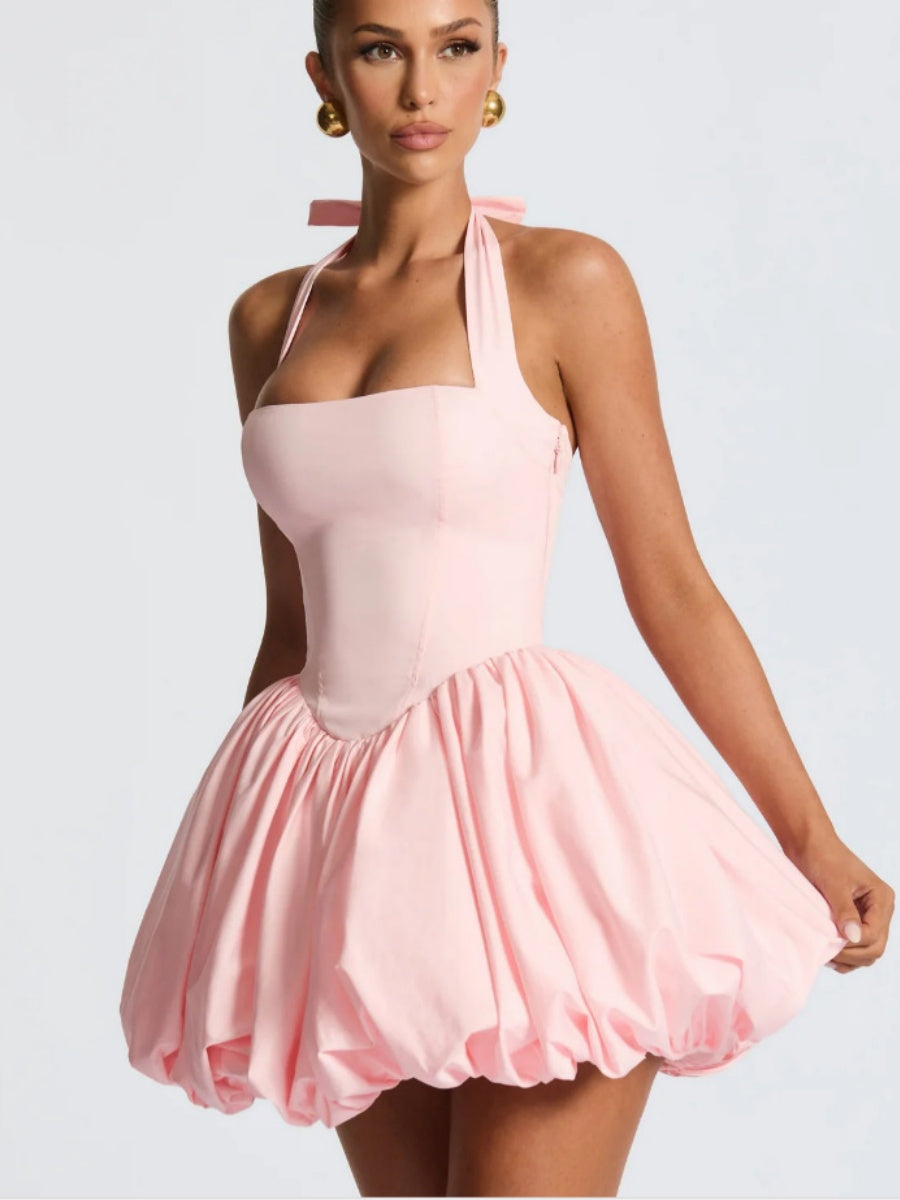 Robes courtes et mini à dos nu et tutu