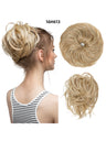 Fluffy Long Beard Curly Hair Updo Wig