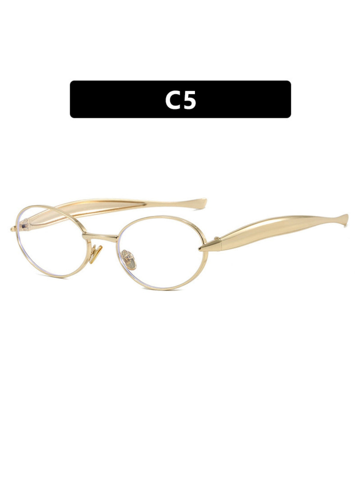 Small Oval-shaped Sunglasses