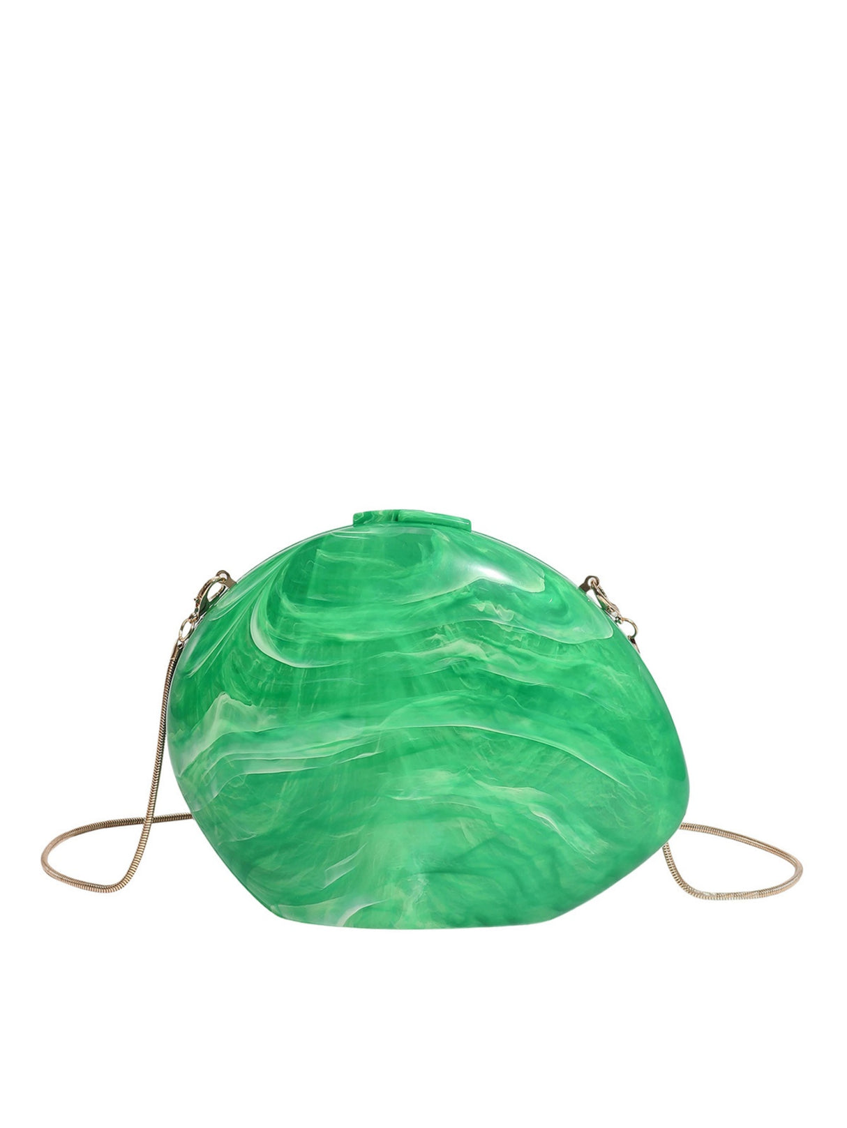 Mirrored Acrylic Evening Fashion Shoulder/Crossbody Bag