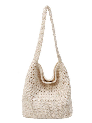 Woven Large-capacity Lightweight Shoulder Bag