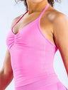 Seamless With Breast Pads Beautiful Back Fitness Exercise Yoga Tank Top