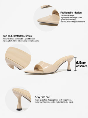 Elegant Pointed-toe High-heeled Sandals