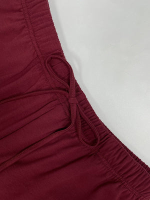 【SHIP AS USUAL】Suspenders Tank Tops Drawstring Pants Loose-fit 2-piece Sets