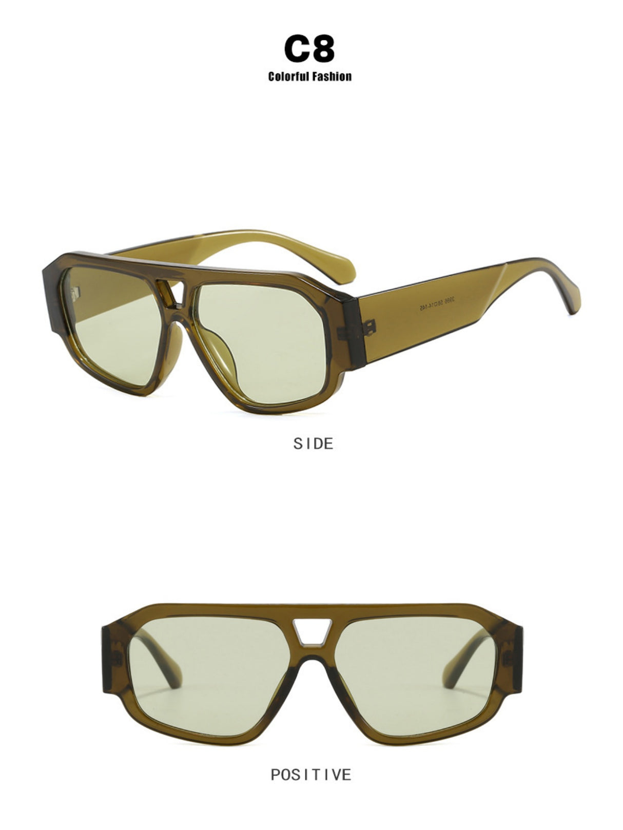 Full-frame Square Sunglasses