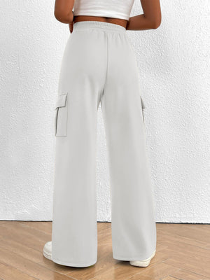 Loose-fitting Wide-leg Casual Trousers