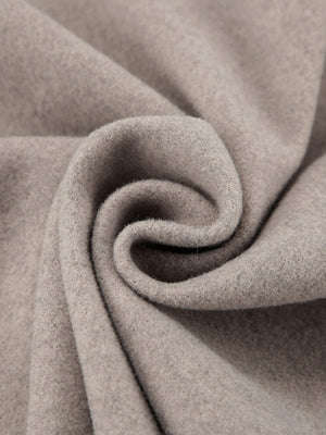 Double-Breasted Short Pea Coat