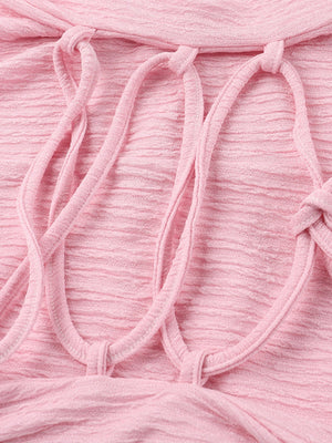 Robes midi à manches longues, col carré et coupe trapèze