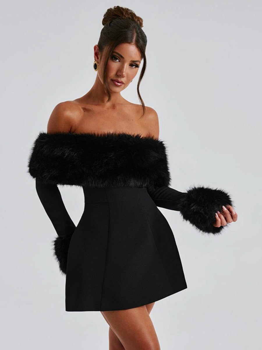 Liber Autumn Women's Backless Mini&Short Dresses