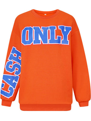 Liber Autumn women's long-sleeved pullover sweatshirt