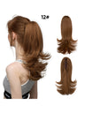 Huge Curly Wig Clipped To The Tiger's Mouth