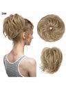 Fluffy Long Beard Curly Hair Updo Wig