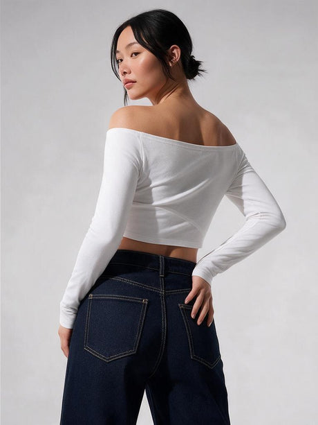 American Casual Super Cool Loose Straight Leg Mid-rise Jeans