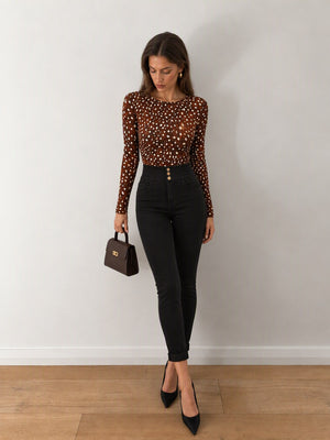 Sexy Slim-fit, High-waisted Trousers For Women