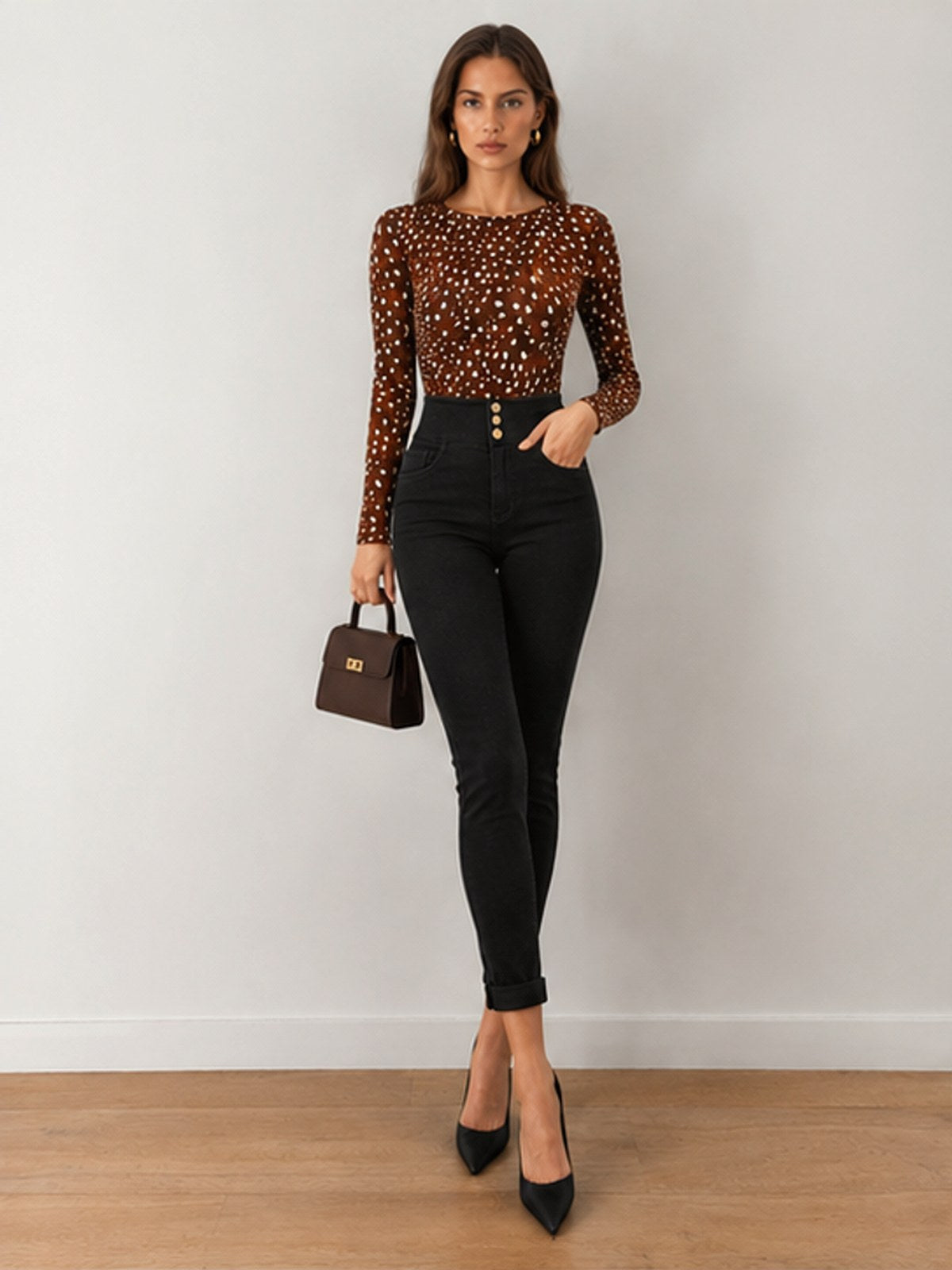 Sexy Slim-fit, High-waisted Trousers For Women