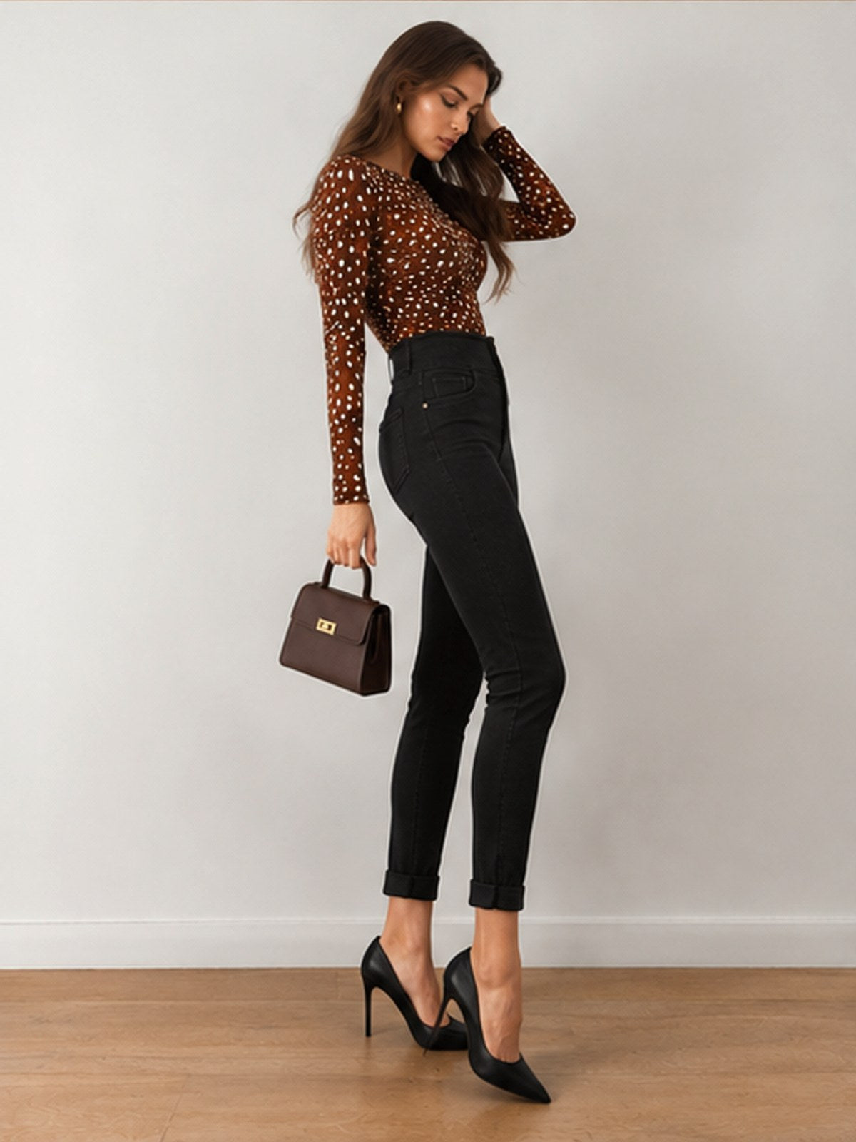 Sexy Slim-fit, High-waisted Trousers For Women