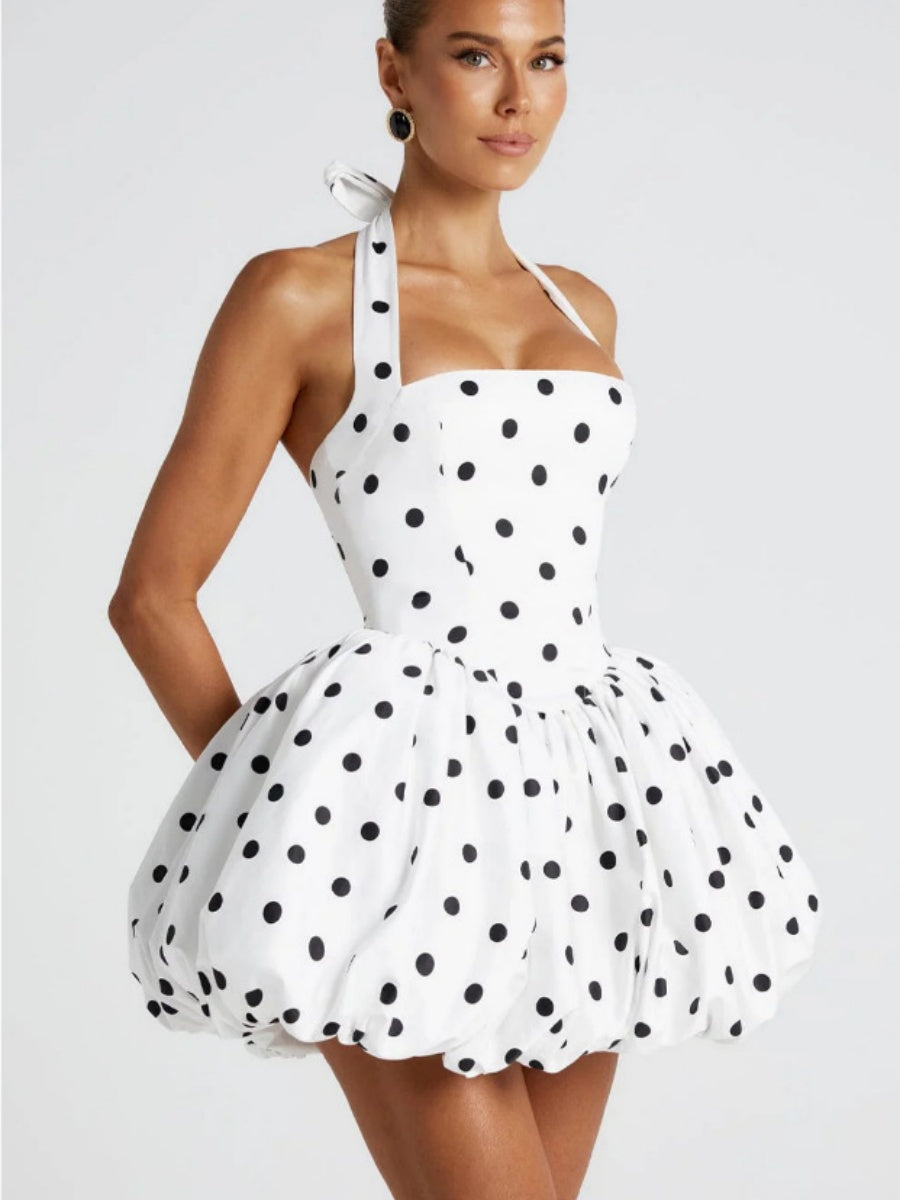 Robes courtes et mini à dos nu et tutu