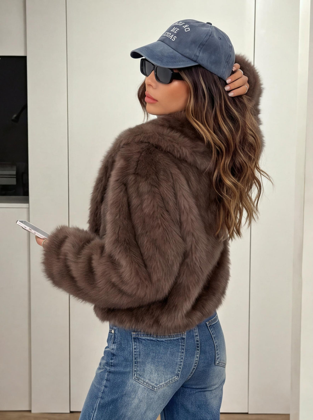 American-style Hot And Beautiful Fur Coat
