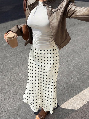 Fish Tail Polka Dots Polka Dots Skirts