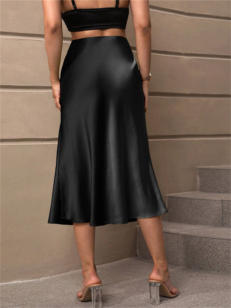 Liber Summer Women's Solid Color Solid Color Skirts