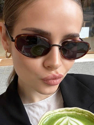 Full-frame Oval Sunglasses