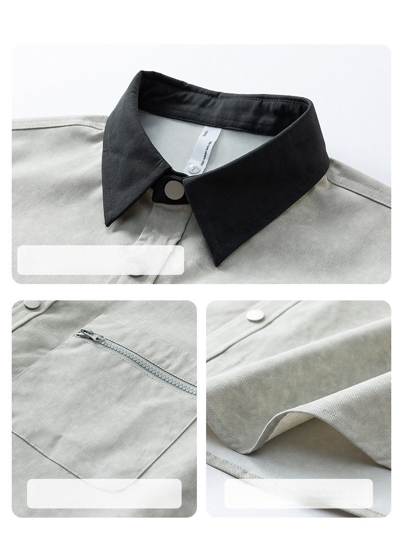 Work Clothes Loose-fit Shirts