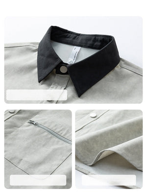 Work Clothes Loose-fit Shirts
