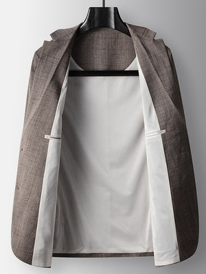 Business Leisure Dark Pattern Blazers
