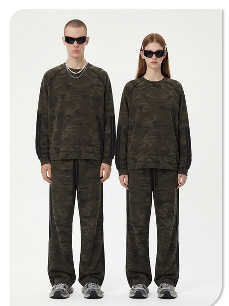 High Street Patchwork Camouflage T-shirt