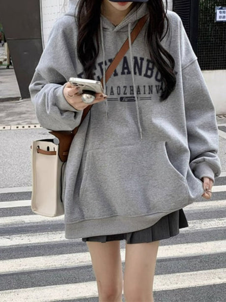 Letter Printed Sweatershirts