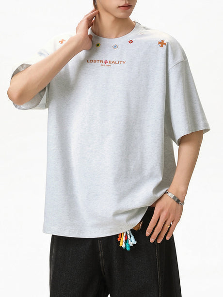 Ethnic Style Color Printed T-shirts