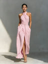 Sleeveless Elegant Slim-fit Long Dress