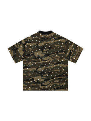 Full Print Star Camouflage T-shirts