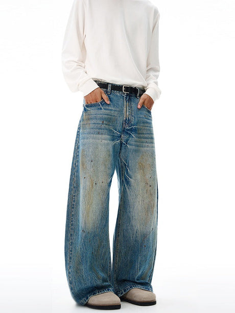 Liber Autumn Neutral wear Pocket decoration Jeans