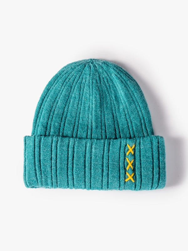 Jacquard Stitching Beanie