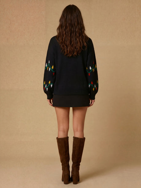 Christmas Colorful Lights Colorful Lights Sweaters