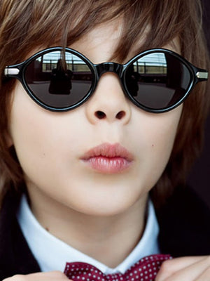 Full-frame Oval-frame Children's Sunglasses