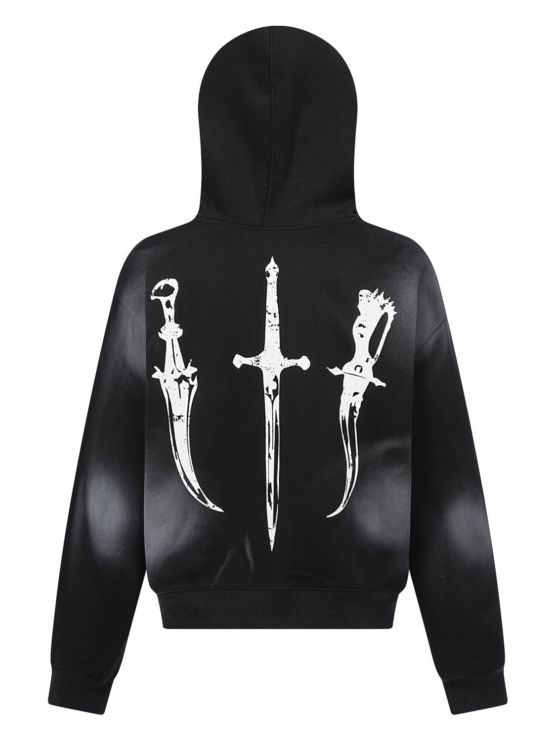 Halloween Hip Hop Fur Collar Hooded Loose Coat