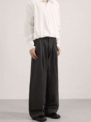 Liber Autumn Men's Color matching Stripes Pants
