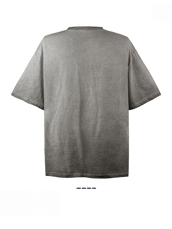 Liber Summer Neutral Printed Graffiti T-shirts