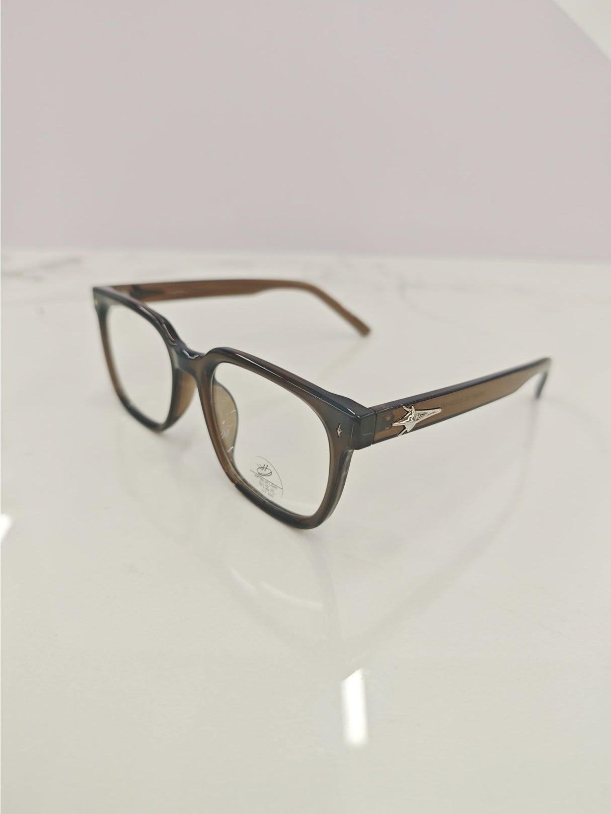 Semi-transparent Prescription Glasses