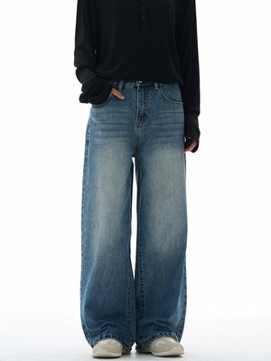 Liber Autumn Neutral wear Pocket decoration Jeans
