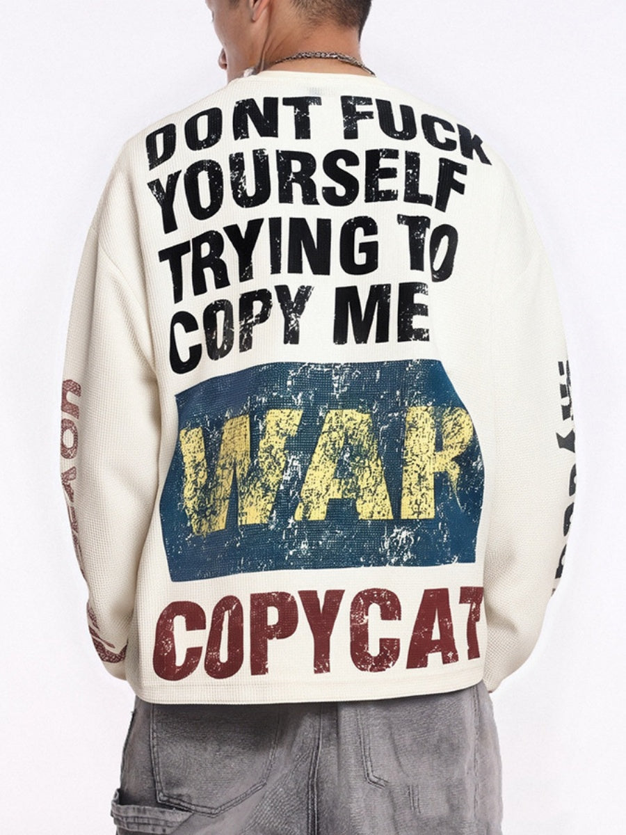 Liber Autumn Neutral wear Printed Creativity Sweatshirts&Hoodies