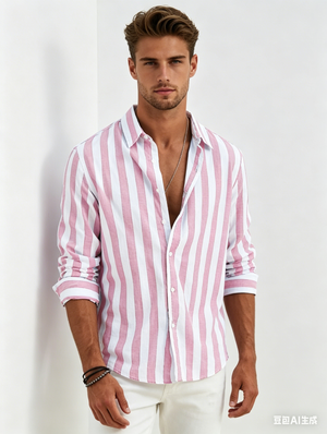 Stripes Leisure Shirts