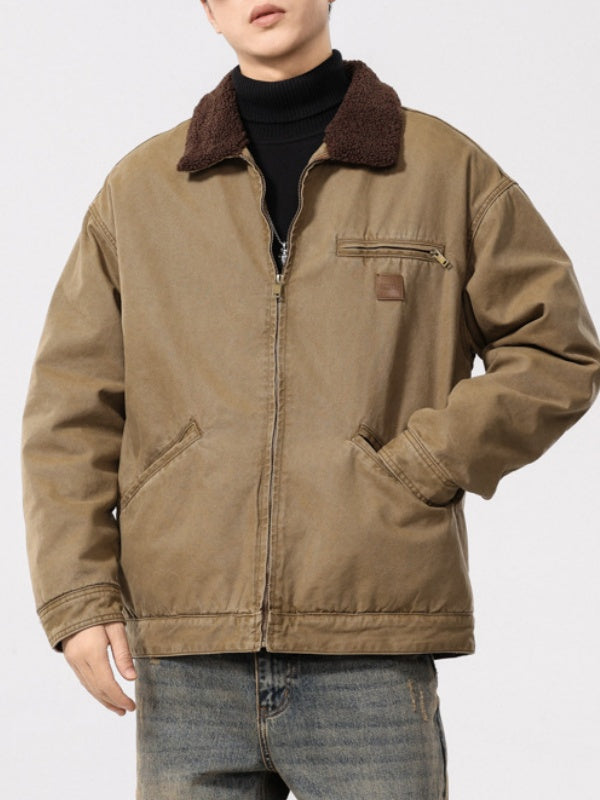 Manteau matelassé en polaire