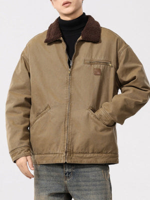 Manteau matelassé en polaire