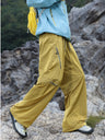 Outdoor Metal Three-proof Lightweight On Foot Straight Tooling Hiking Pants