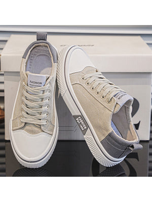 Liber Four Seasons Colorblock Canvas Men's Casual Sports Shoes